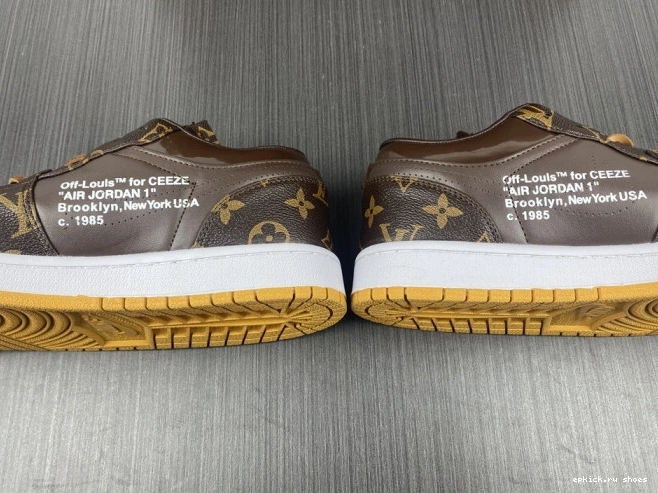 Rep Off-Louis OW AJ1 Jordan Air LOW 1 x 0708